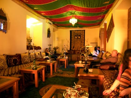Moroccan tea house in Cordoba Moroccan tea house in Cordoba