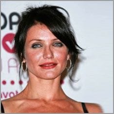 Cameron Diaz haare brünette Strubbelfrisur