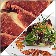fleisch und salad