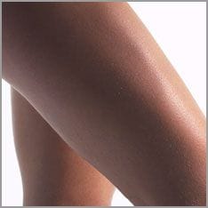 two beautiful legs without cellulite