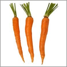 3 rohe Moehren, ist Rohkost ungesund?