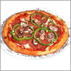 selbstgemachte Pizza