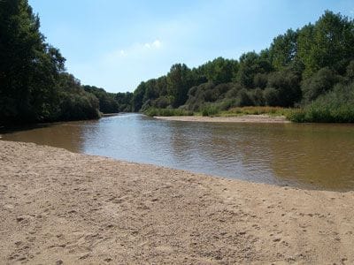 Escalona Rio Alberche Strand Escalona Rio Alberche Strand