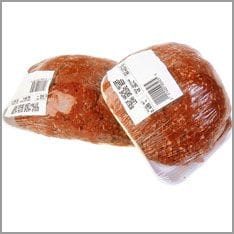 Lebensmittel, verpacktes Fleisch