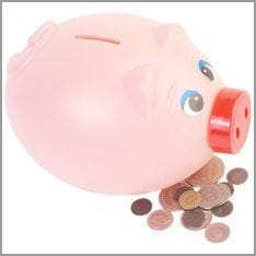cerdito de los ahorros