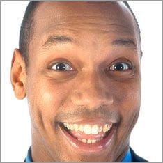 Smiling man