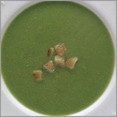 Cream of pea soup