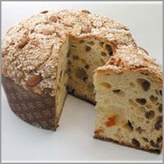 Italian panettone
