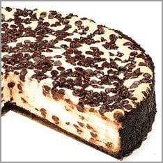 Käsekuchen mit Schokoladenchips
