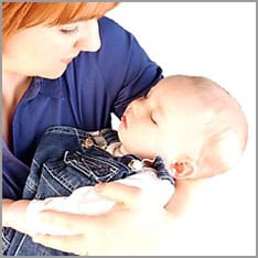 Baby schläft