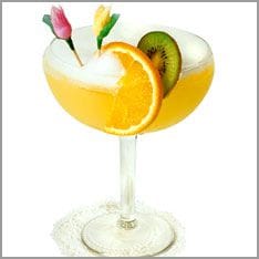 Cocktail in a glass