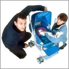 Eltern mit Baby
