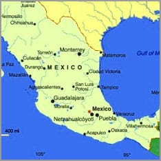 Mexico Map