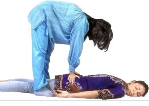 Laying on of hands