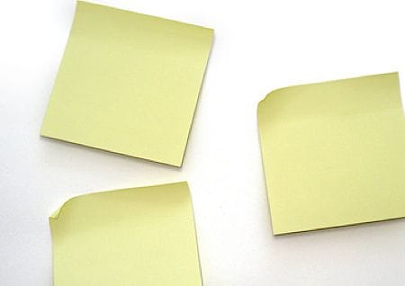 Sticky notes