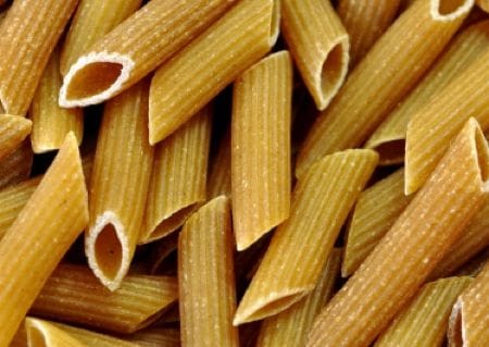 Wholemeal pasta