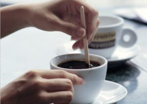 Drink coffee