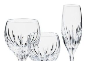 Lead crystal glasses