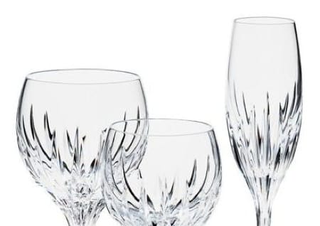 Lead crystal glasses