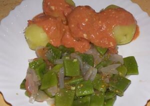 Fried beans