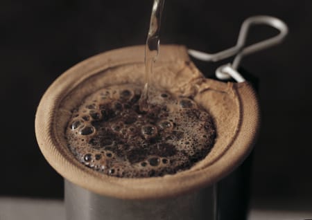 frisch aufgebrühter Kaffee