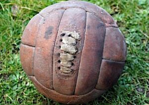 Leather ball