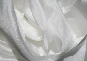 white silk
