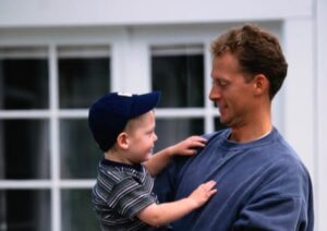 Vater und Kind