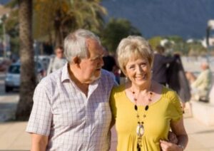 Elderly couple