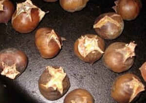 Roasted chestnuts