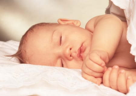 schlafendes Baby