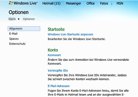 Hotmail Konto