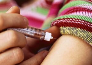 Schutzimpfung für Kinder