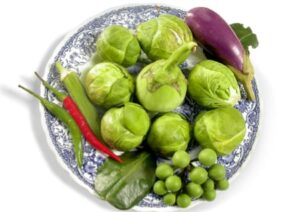 Fresh vegetables against bowel cancer