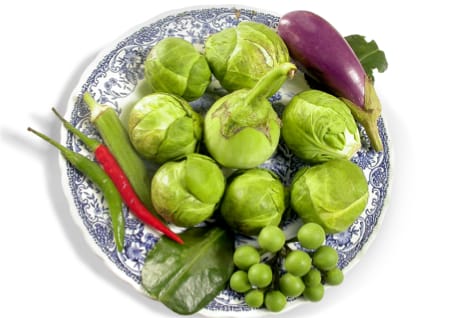 Fresh vegetables against bowel cancer