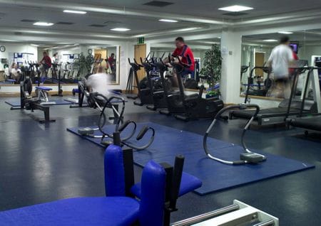 Sports and fitness room