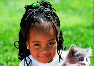 Black toddler