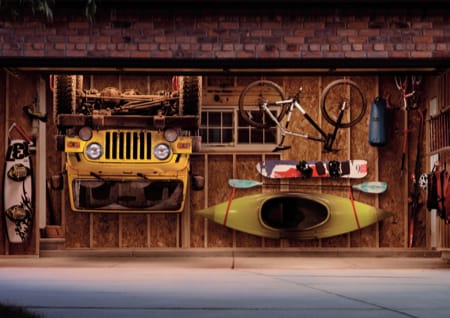 Automatic garage door