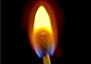 Match flame