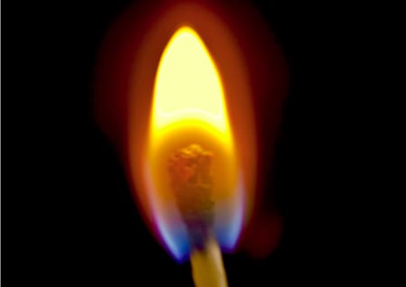 Match flame
