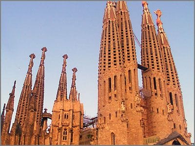 Barcelona Sagrada Familia by Antonio Gaudi Barcelona Sagrada Familia de Antonio Gaudi