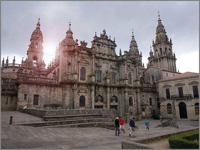 Cathedral in Santiago Cathédrale de Santiago