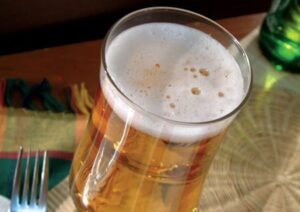 Bier und Kohlensäure
