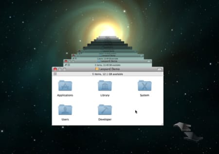 Mac Betriebssystem Time Machine Anwendung