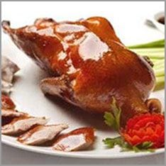Un pato asado