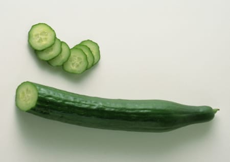 frische Salatgurke