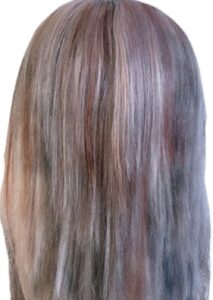 graues Haar
