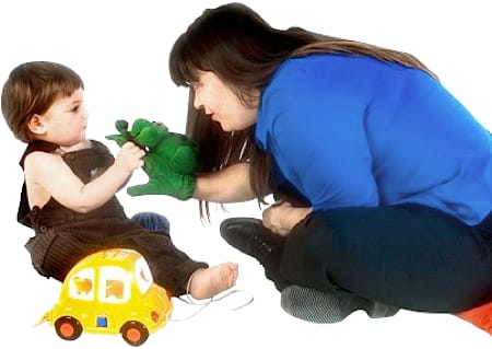 Baby und Mutter