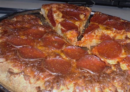 Tiefkühlpizza