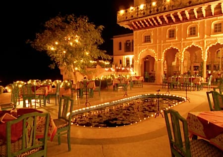 Neemrana Fort Palace Dining